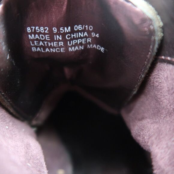 Clarks Shoes Womens 9.5 Indigo Chukka Heel Booties Classic Leather Lace Up Brown - Picture 12 of 14